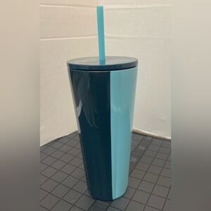 Starbucks 2022 Dark Teal-Teal Blue 2 Tone Spring 2023 PEACOCK 2-TONE SS ~ NWT